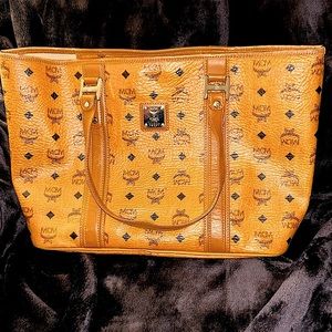 Brown MCM Purse